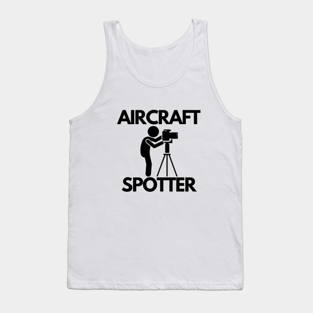 Aircraft Spotter Tank Top by Jetmike